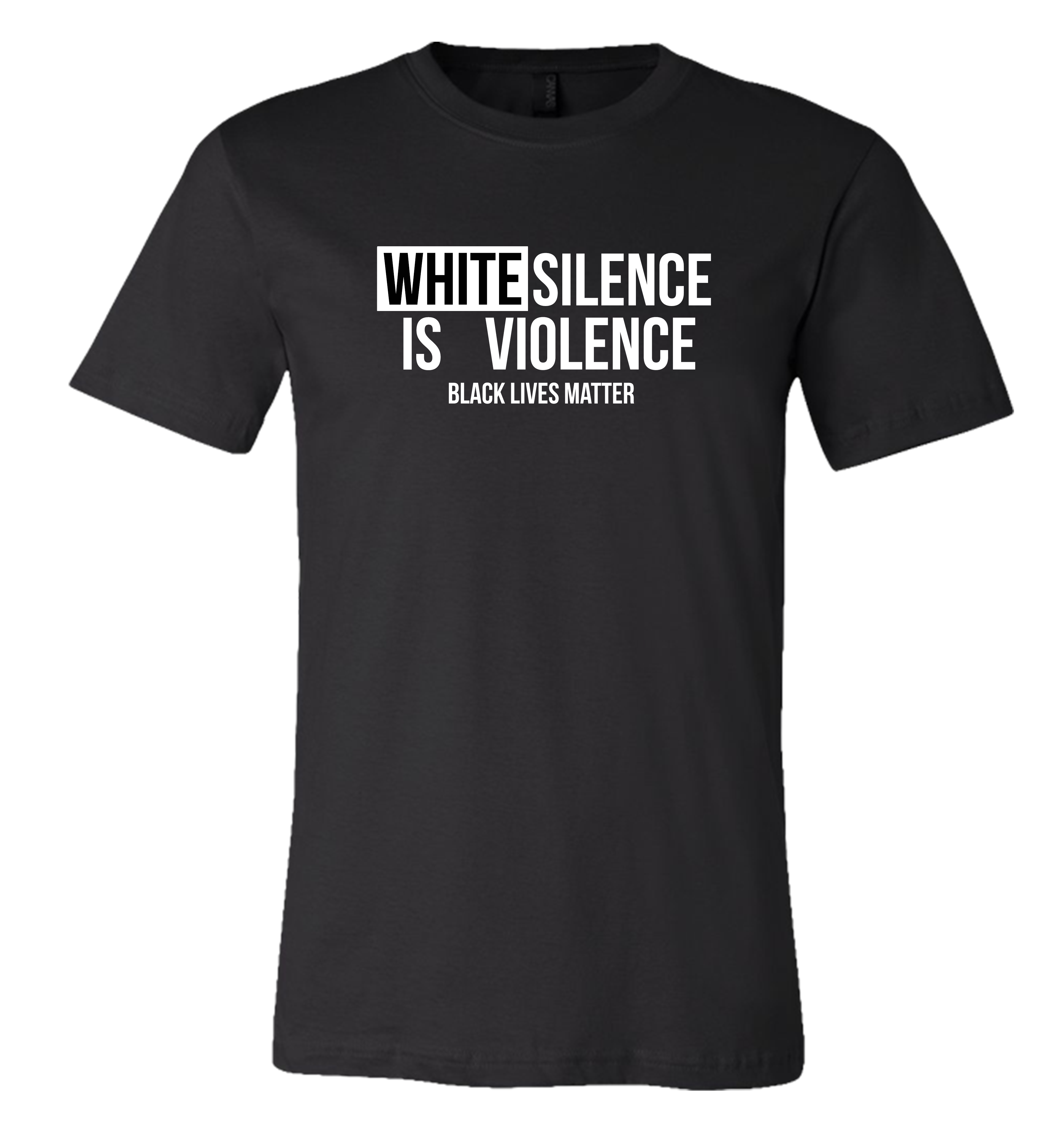 White Silence Is Violence I Am Happy Tees