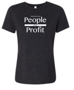 People Over Profit Ladies Relaxed Fit