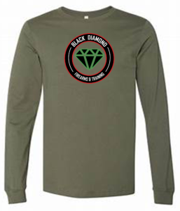 Black Diamond Firearms & Training Military Green T shirt